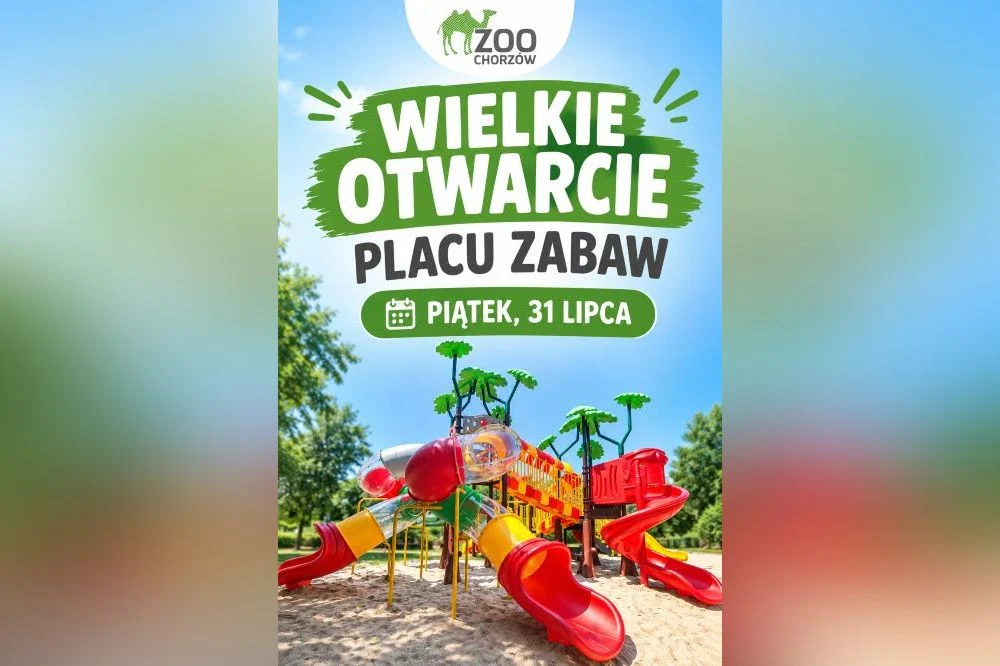 Zjeżdżalnie, trampoliny i tyrolka. Wielkie otwarcie placu zabaw w Śląskim Zoo