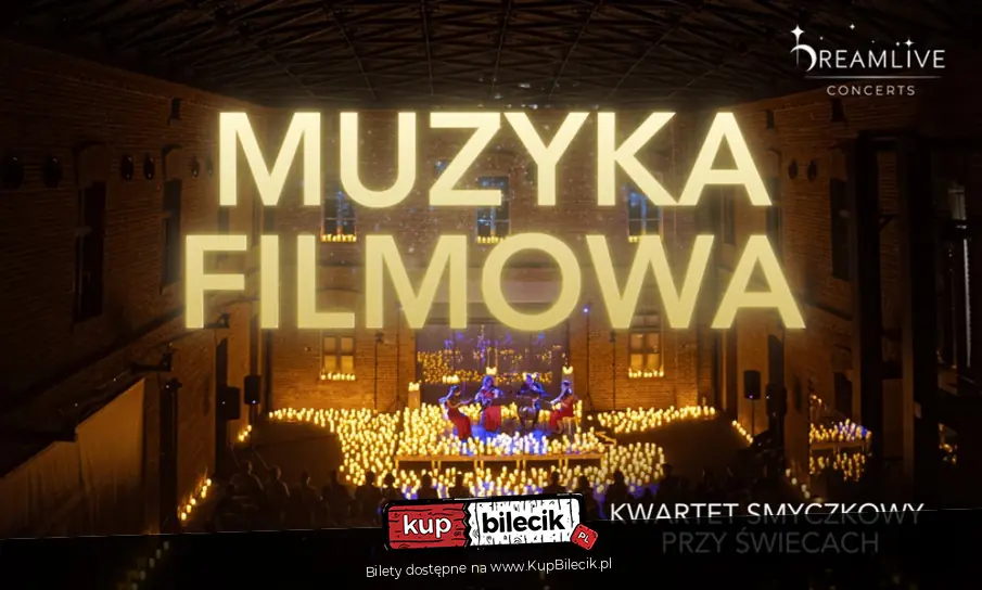 Muzyka Filmowa: koncert przy świecach na Scenie Gliwickiej 120 / fot. organizatora