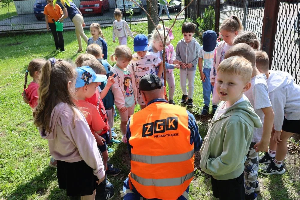 Rośniemy razem z naturą. Dzieci posadziły blisko 150 drzew owocowych