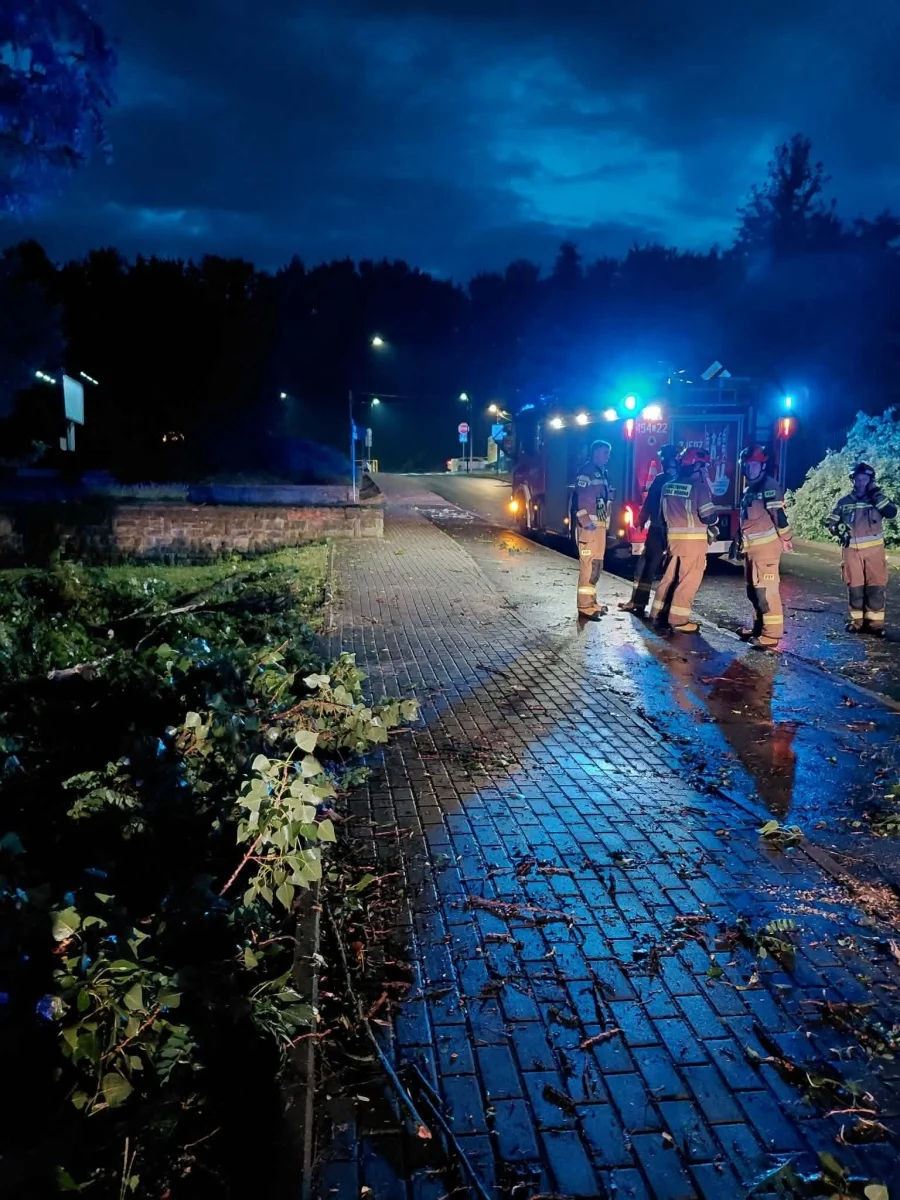 OSiR Skałka po burzy. Służby usuwają skutki nawałnicy / fot. OSiR Skałka