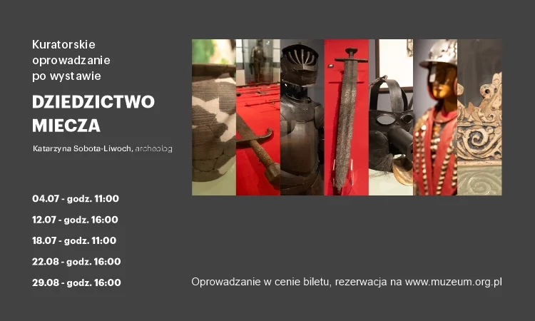 „Dziedzictwo miecza” w Sosnowcu. Kurator oprowadzi po wyjątkowej wystawie