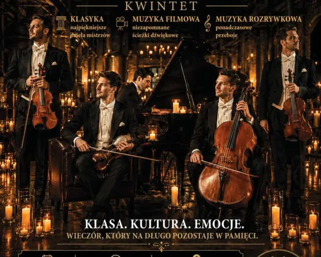 Dżentelmeni w blasku świec – koncert w Browarze Obywatelskim w Tychach