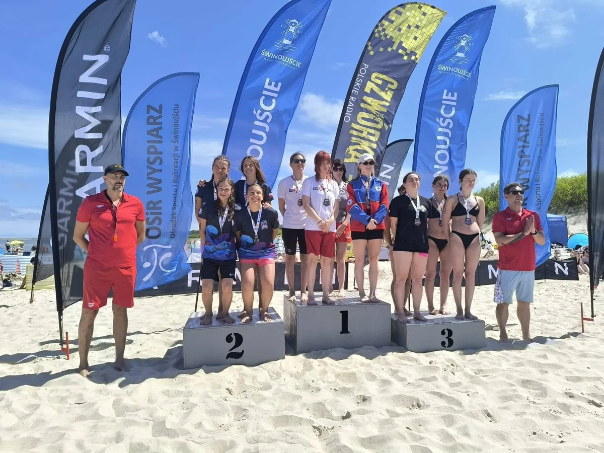WOPR Ruda Śląska z medalami mistrzostw Polski / fot. WOPR