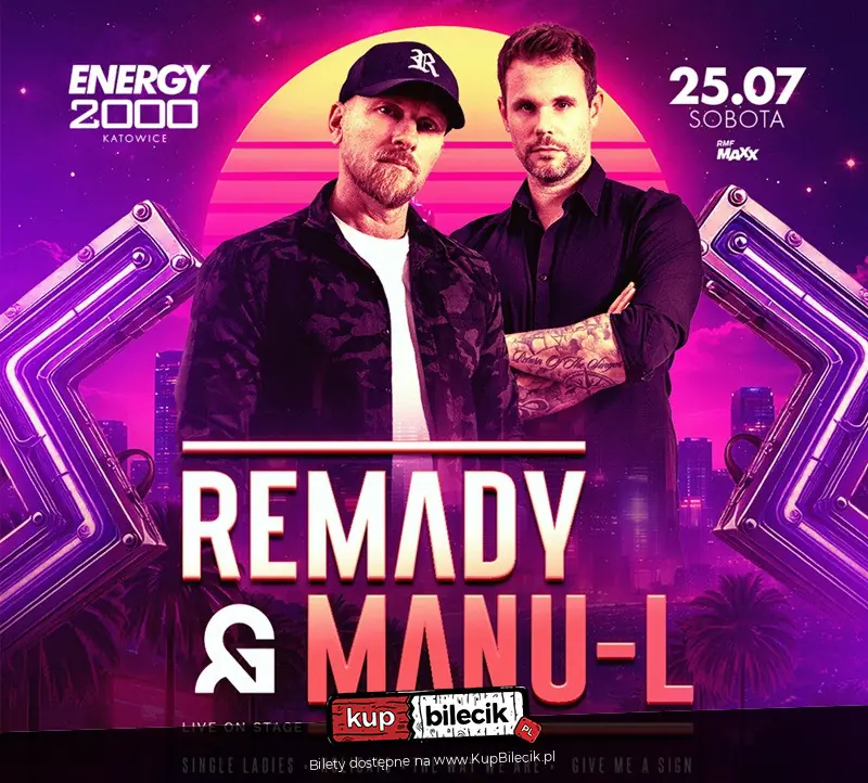 Remady & Manu‑L w Energy 2000 Katowice: noc pełna klubowych brzmień / fot. organizatora