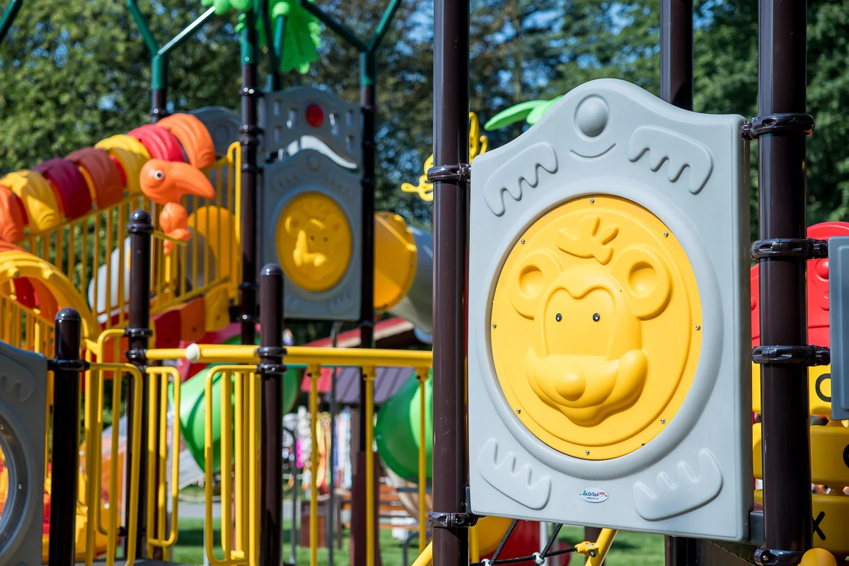Plac zabaw w śląskim zoo został gruntownie zmodernizowany / fot. UMWS