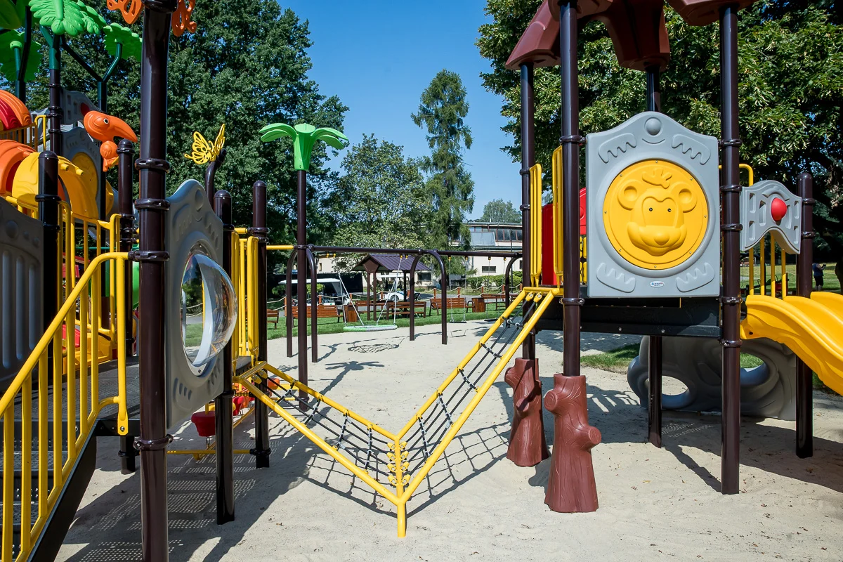 Plac zabaw w śląskim zoo został gruntownie zmodernizowany / fot. UMWS