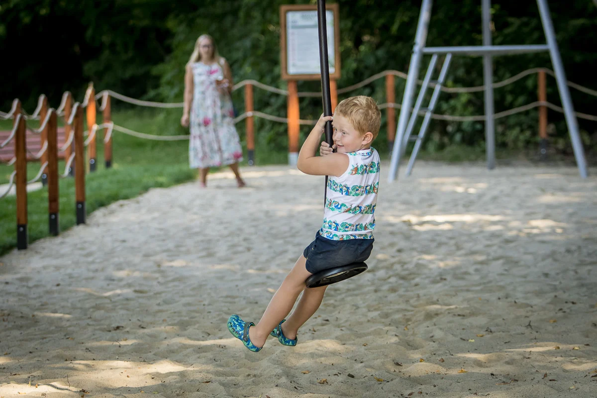 Plac zabaw w śląskim zoo został gruntownie zmodernizowany / fot. UMWS