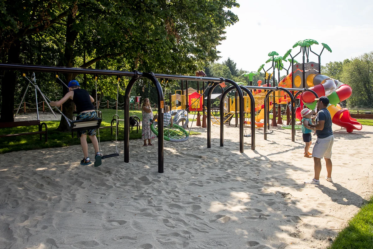 Plac zabaw w śląskim zoo został gruntownie zmodernizowany / fot. UMWS