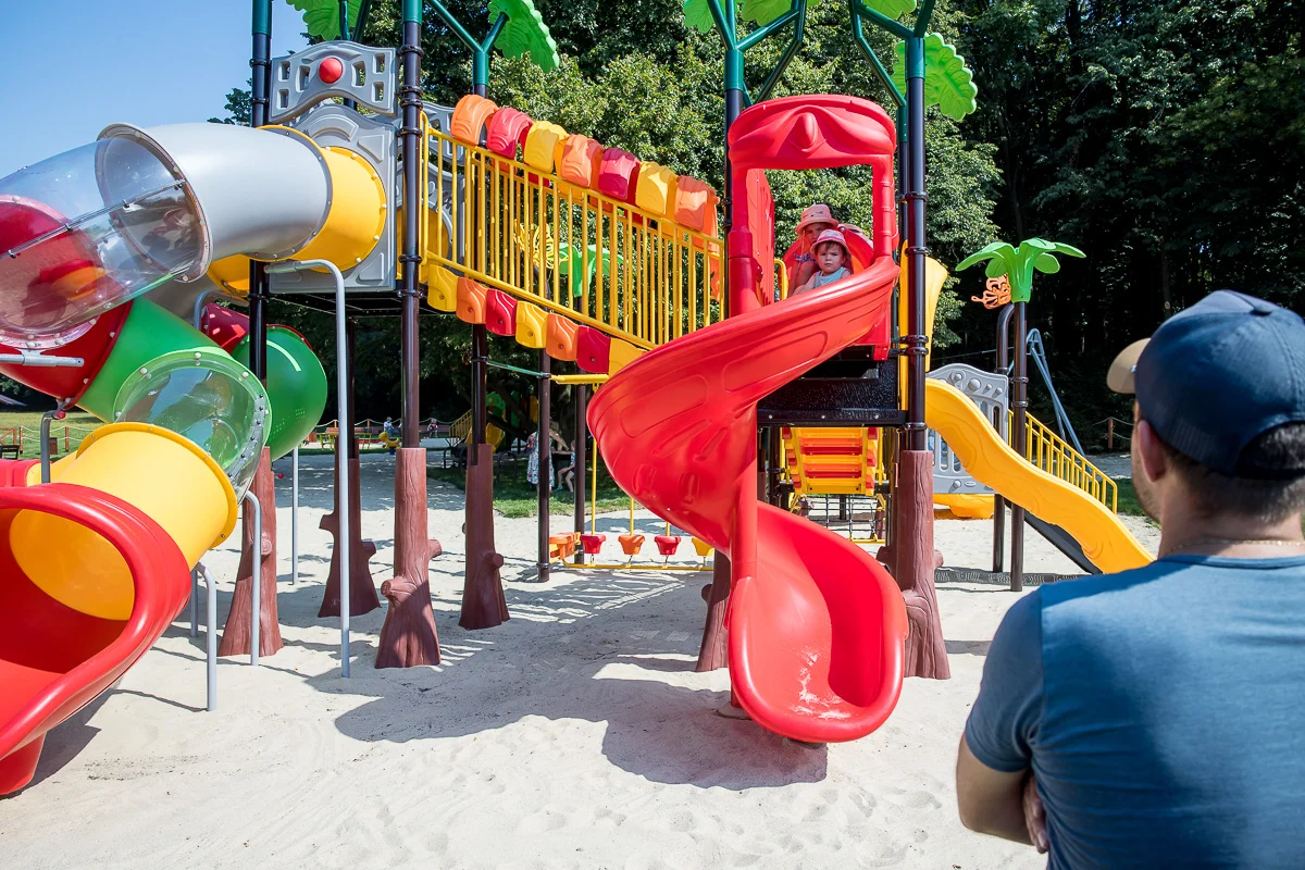 Plac zabaw w śląskim zoo został gruntownie zmodernizowany / fot. UMWS