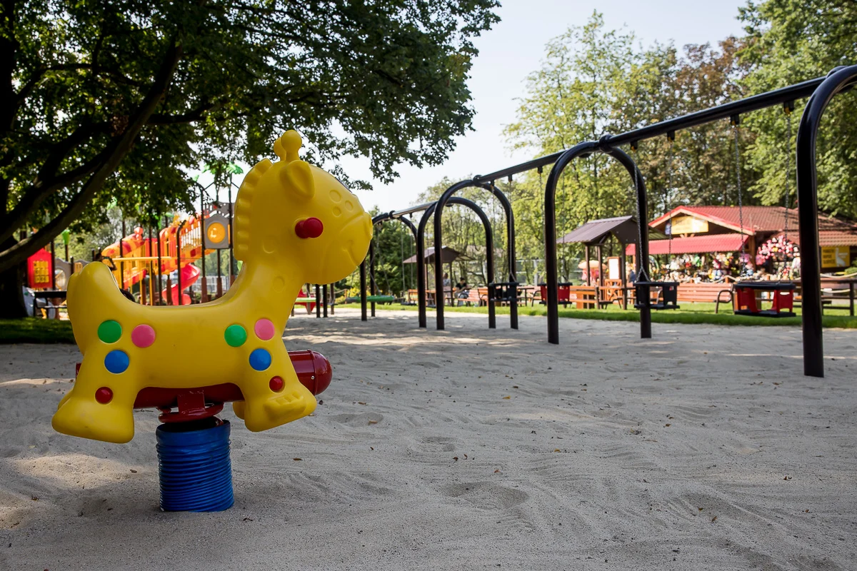 Plac zabaw w śląskim zoo został gruntownie zmodernizowany / fot. UMWS