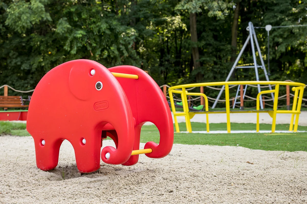 Plac zabaw w śląskim zoo został gruntownie zmodernizowany / fot. UMWS