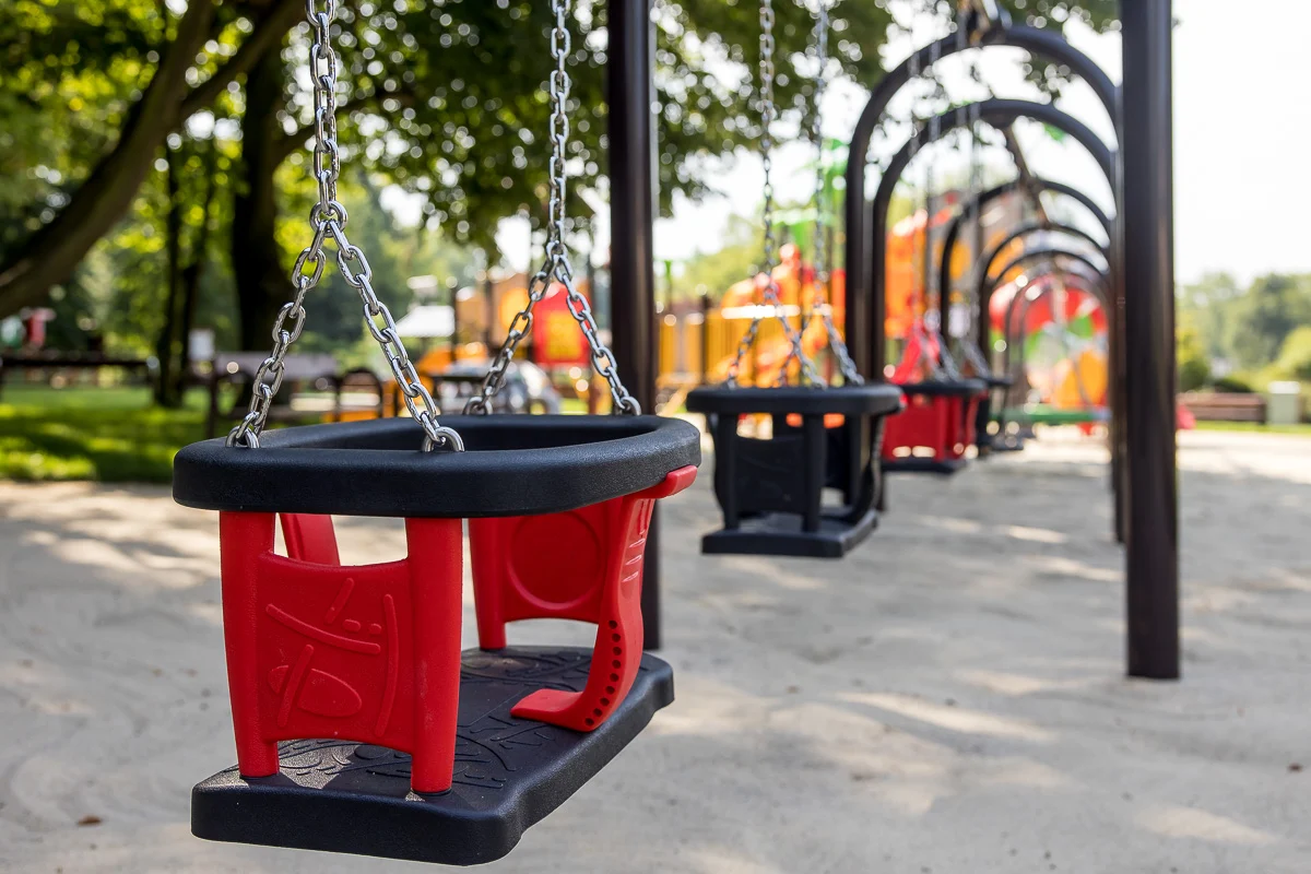 Plac zabaw w śląskim zoo został gruntownie zmodernizowany / fot. UMWS