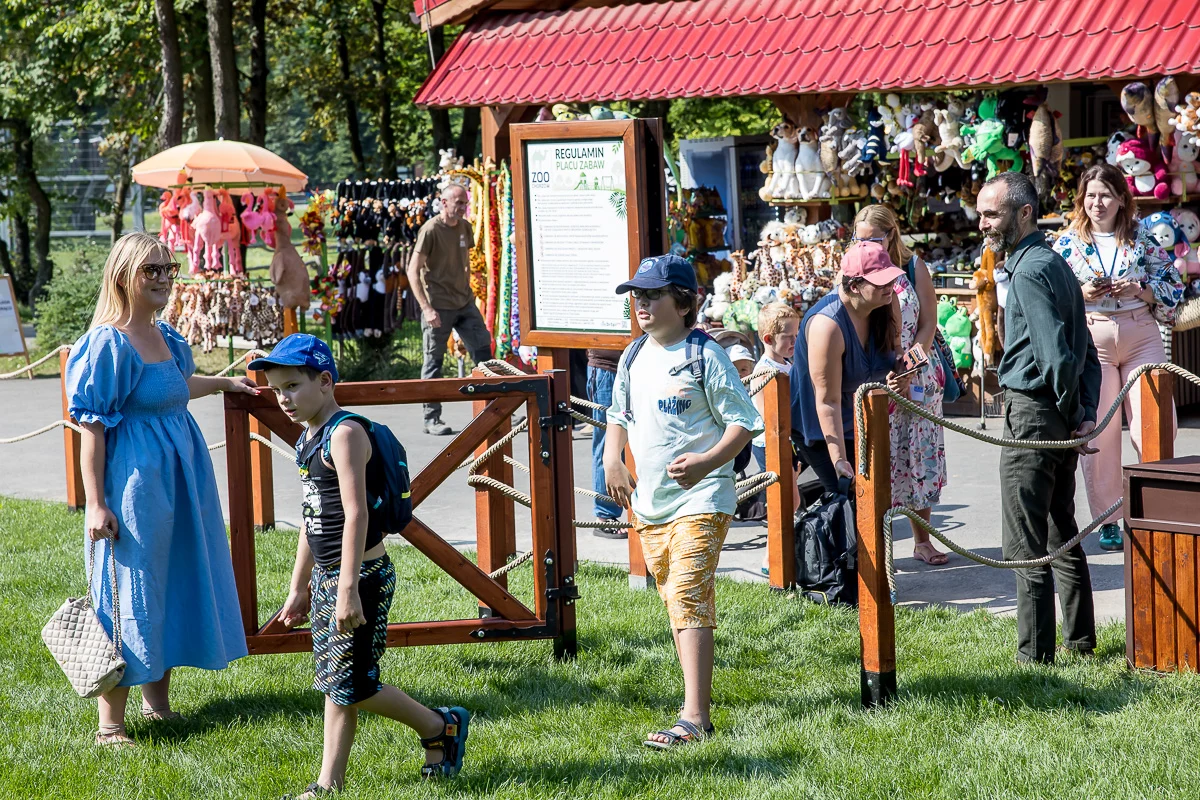 Plac zabaw w śląskim zoo został gruntownie zmodernizowany / fot. UMWS
