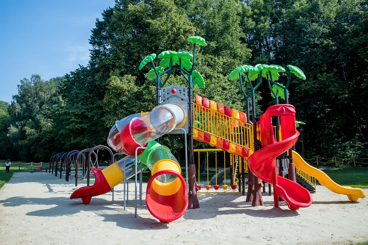 Plac zabaw w śląskim zoo został gruntownie zmodernizowany / fot. UMWS
