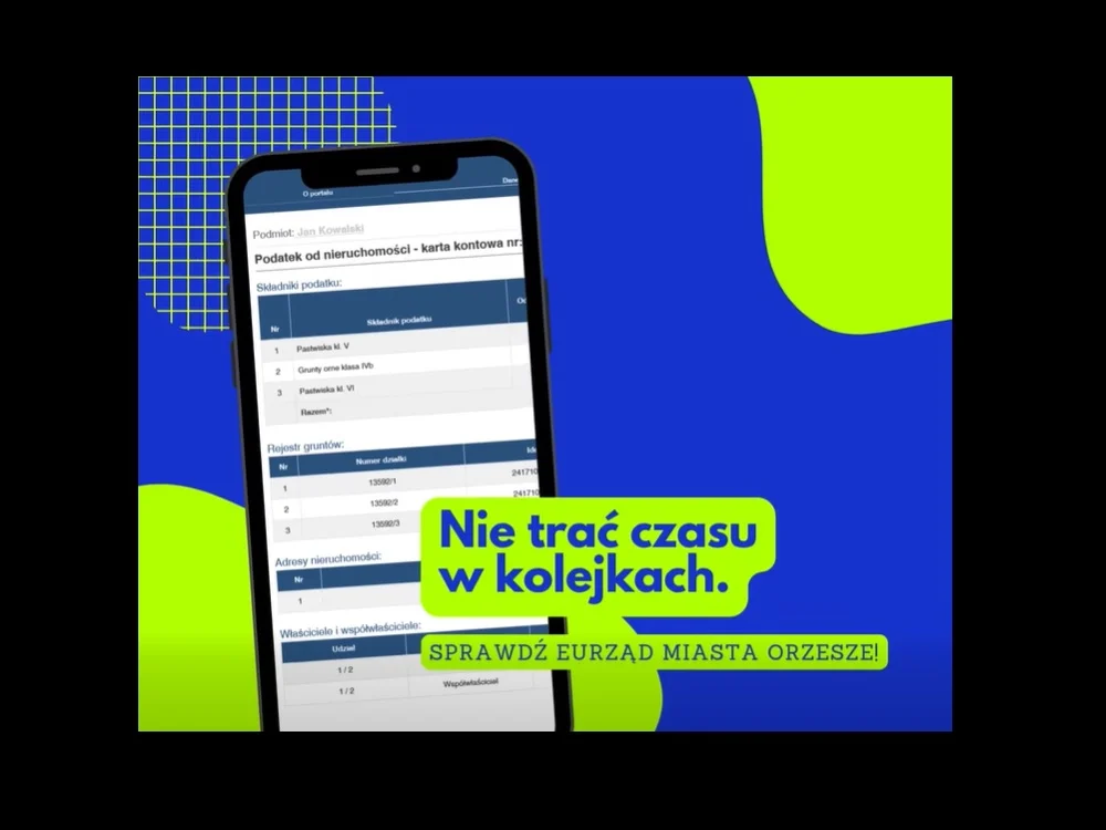 e-Urząd Miasta Orzesze. Podatki i opłaty załatwisz online