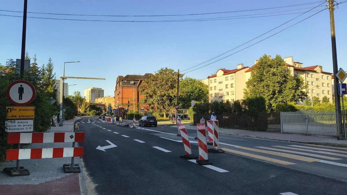 Koniec prac na skrzyżowaniu Bojkowskiej i Gwarków. Wracają autobusy 8 i 58