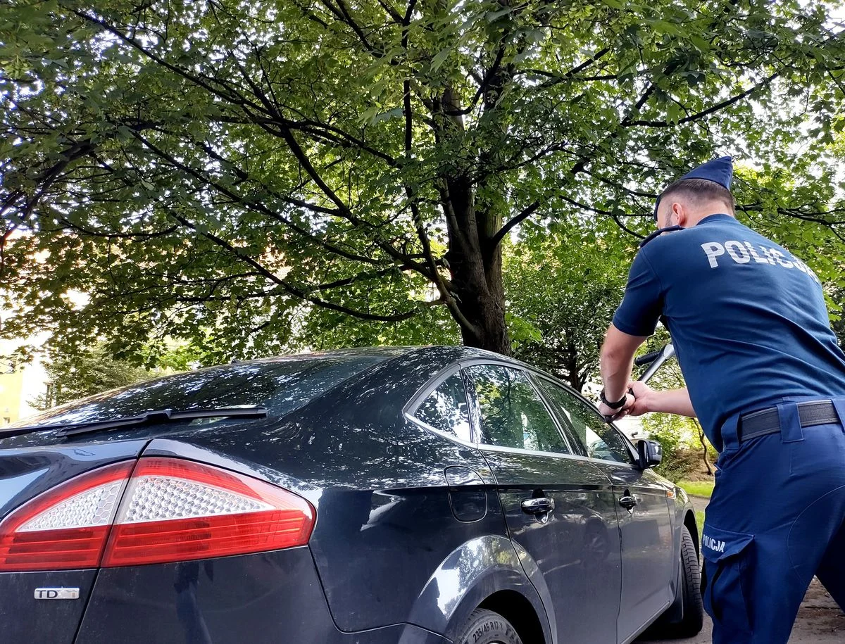 Nagrzany samochód może stać się śmiertelną pułapką. Policja apeluje o reakcję