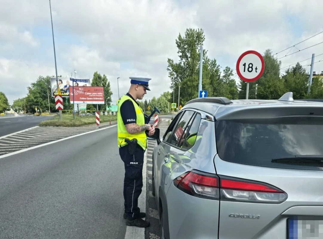 88 wykroczeń w jeden dzień. Policja kontrolowała prędkość na ulicach Bytomia
