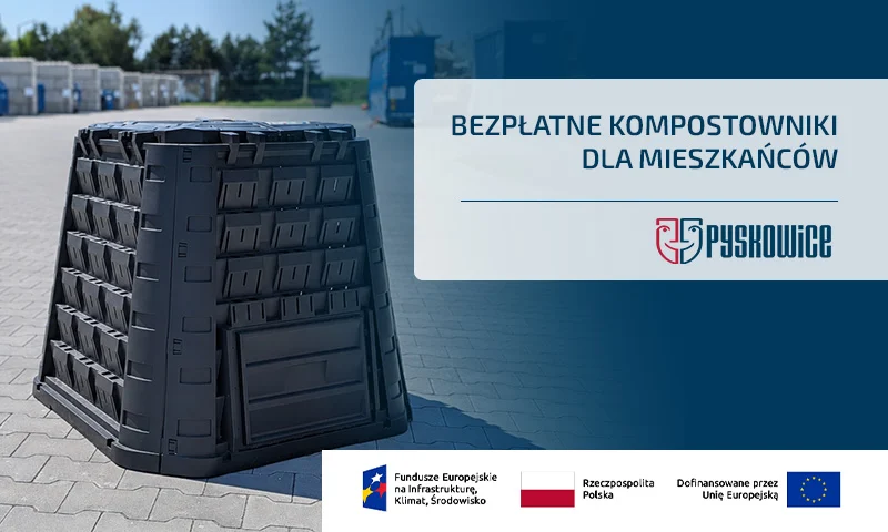 Darmowe kompostowniki dla mieszkańców Pyskowic. Nabór ruszy 1 września