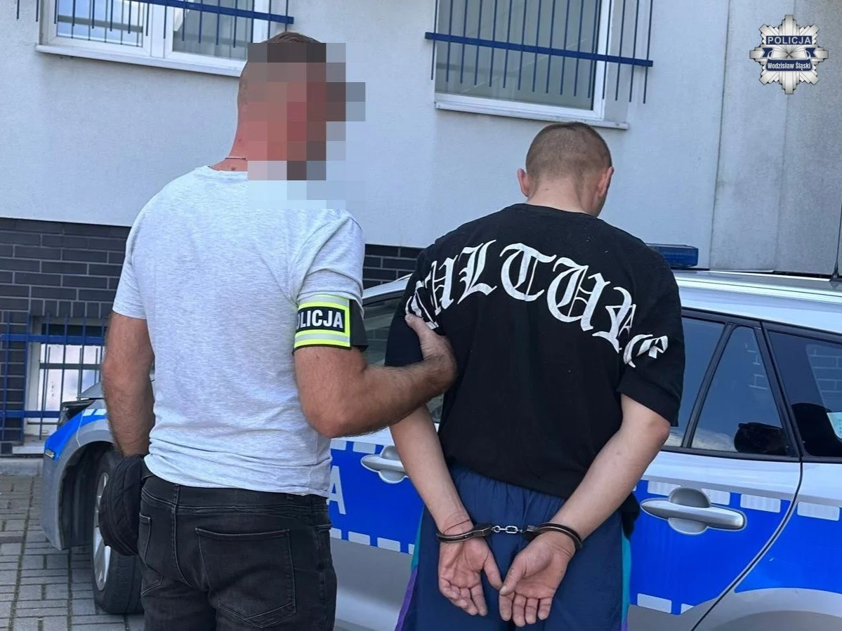 Rozbój w centrum Wodzisławia Śląskiego. Sprawca zatrzymany i deportowany na Ukrainę