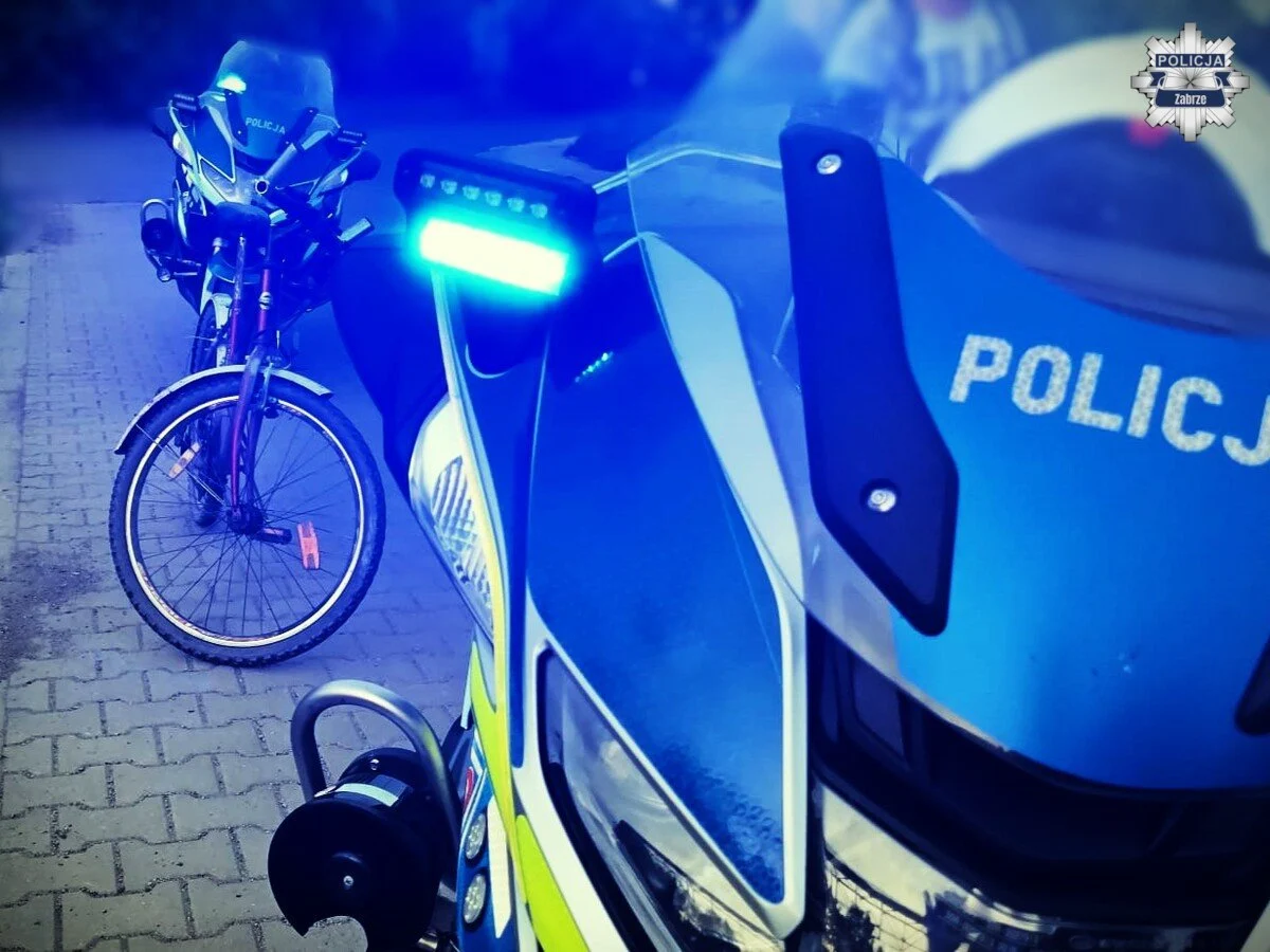 Przewrócił się na motorowerze, miał blisko 3 promile. Świadek zatrzymał go na Matejki