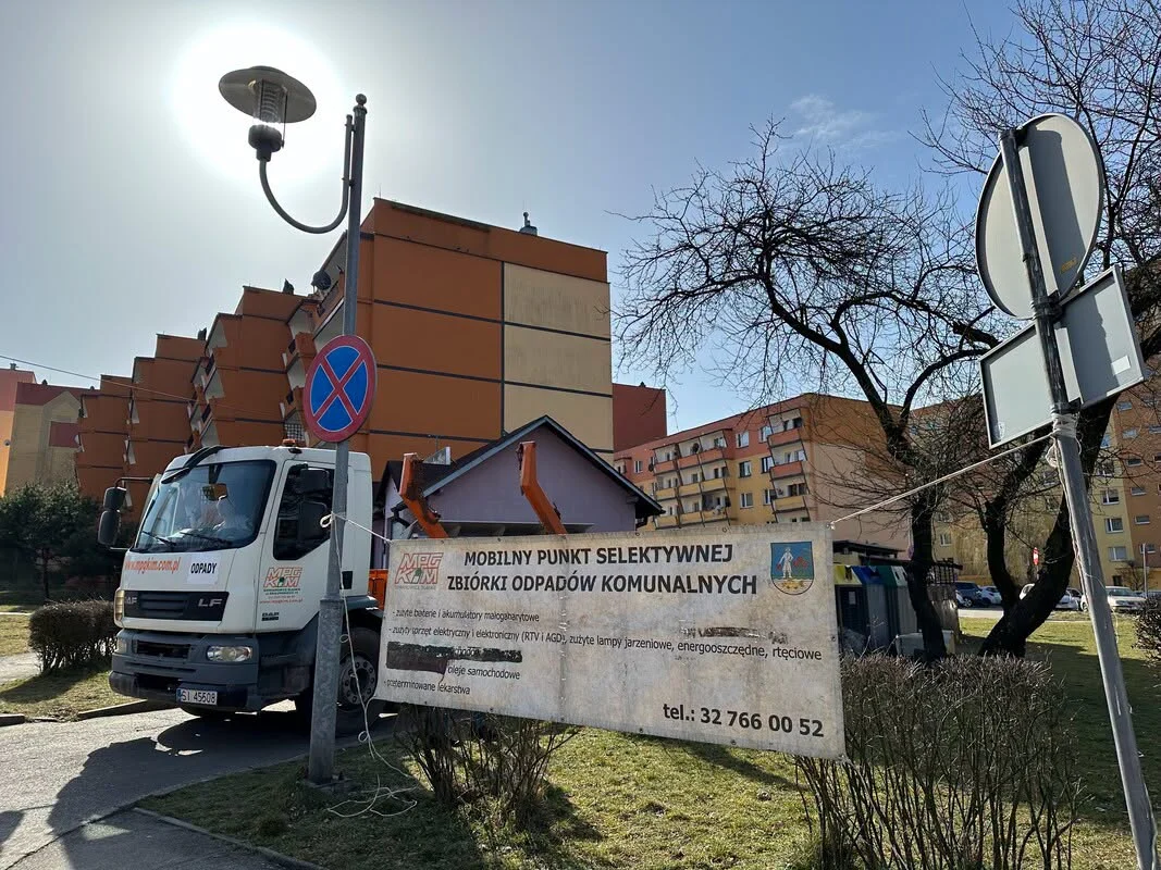 Mobilny PSZOK w Siemianowicach Śląskich - harmonogram zbiórek na sierpień i wrzesień 2026