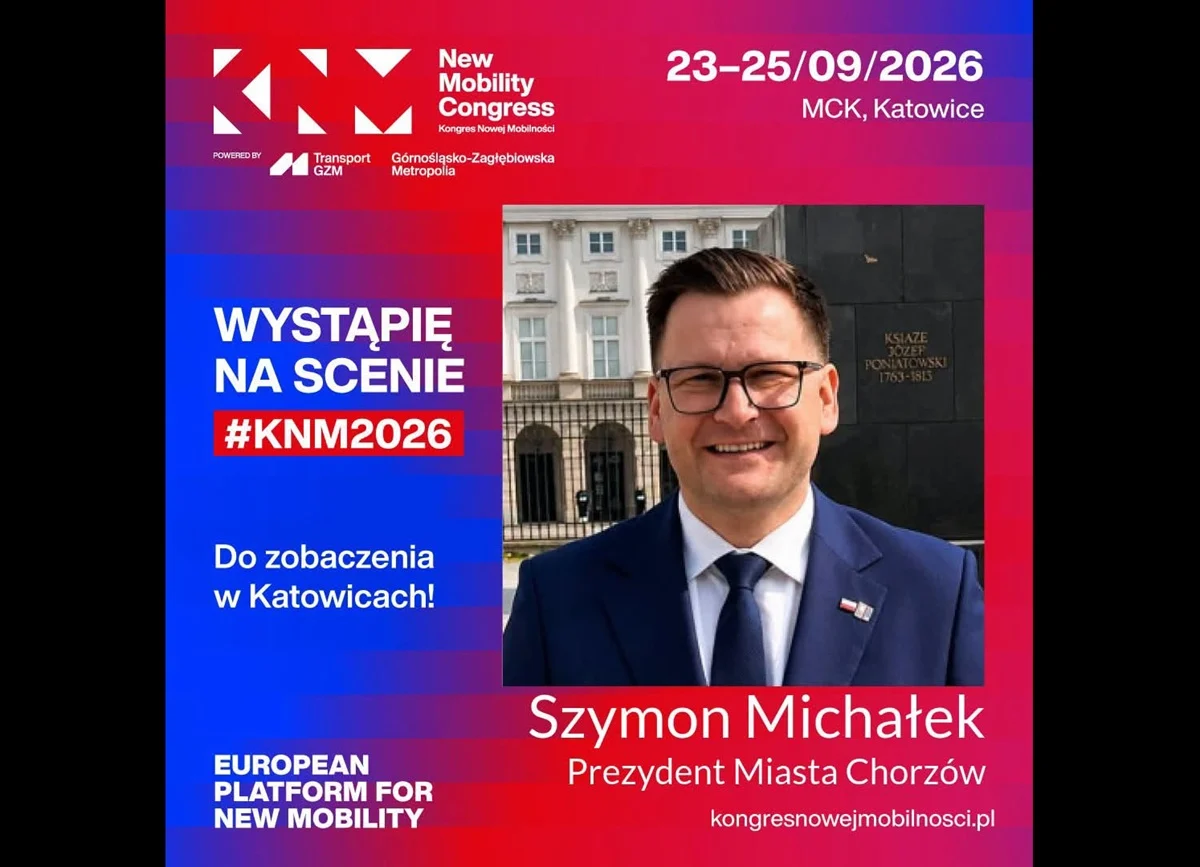 Chorzów na Kongresie Nowej Mobilności. Prezydent zabierze głos