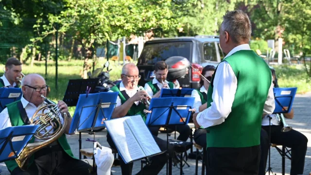 Kolejny koncert promenadowy za nami. Bielszowicka orkiestra zagrała w Kochłowicach