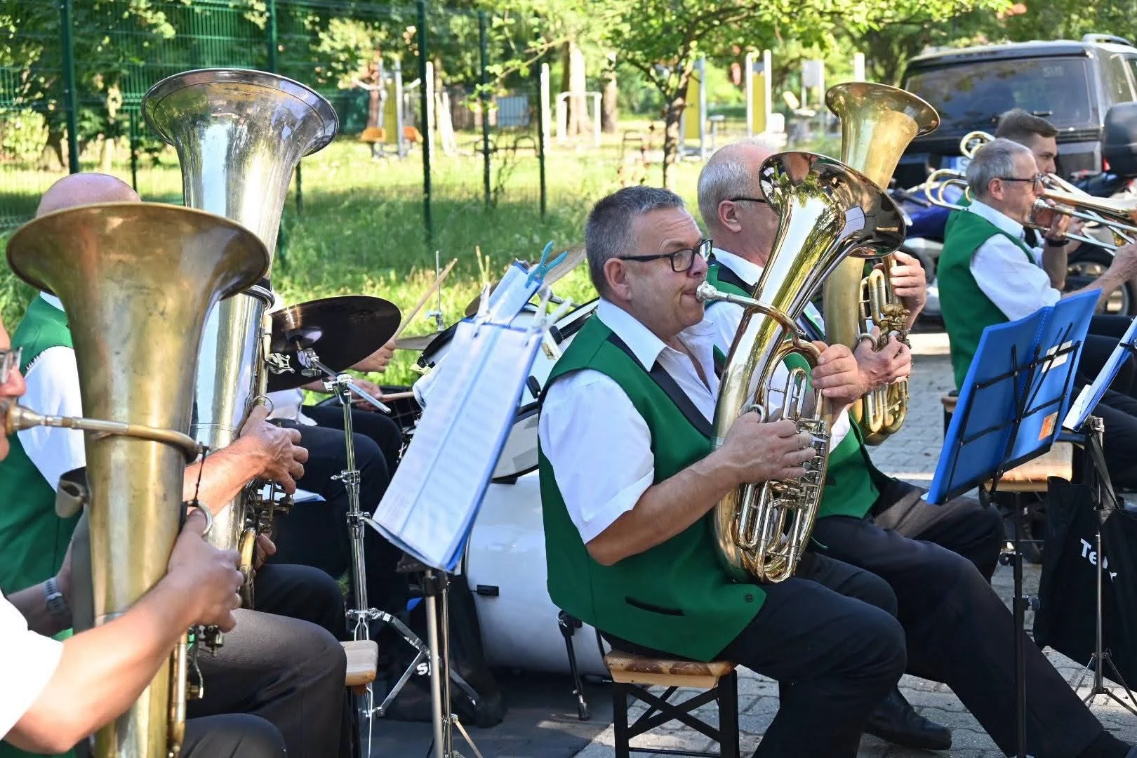 Orkiestra Dęta Bielszowice zagrała w Kochłowicach. Kolejny koncert w Wirku / fot. UM Ruda Śląska