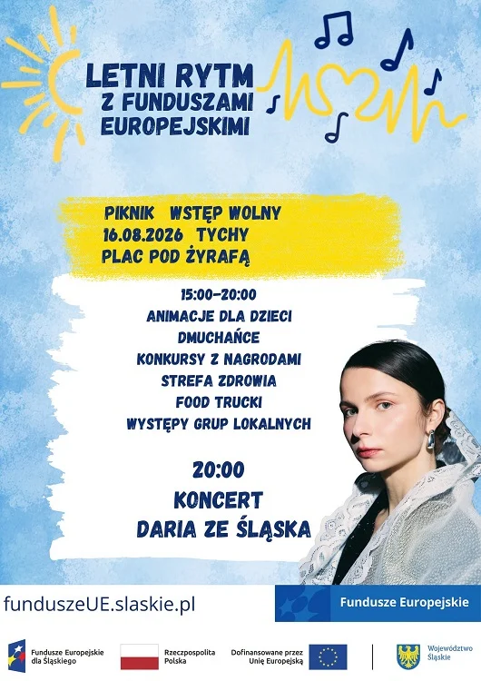 Daria ze Śląska wystąpi w Tychach. Rodzinny piknik pod Żyrafą / fot. MBP Tychy