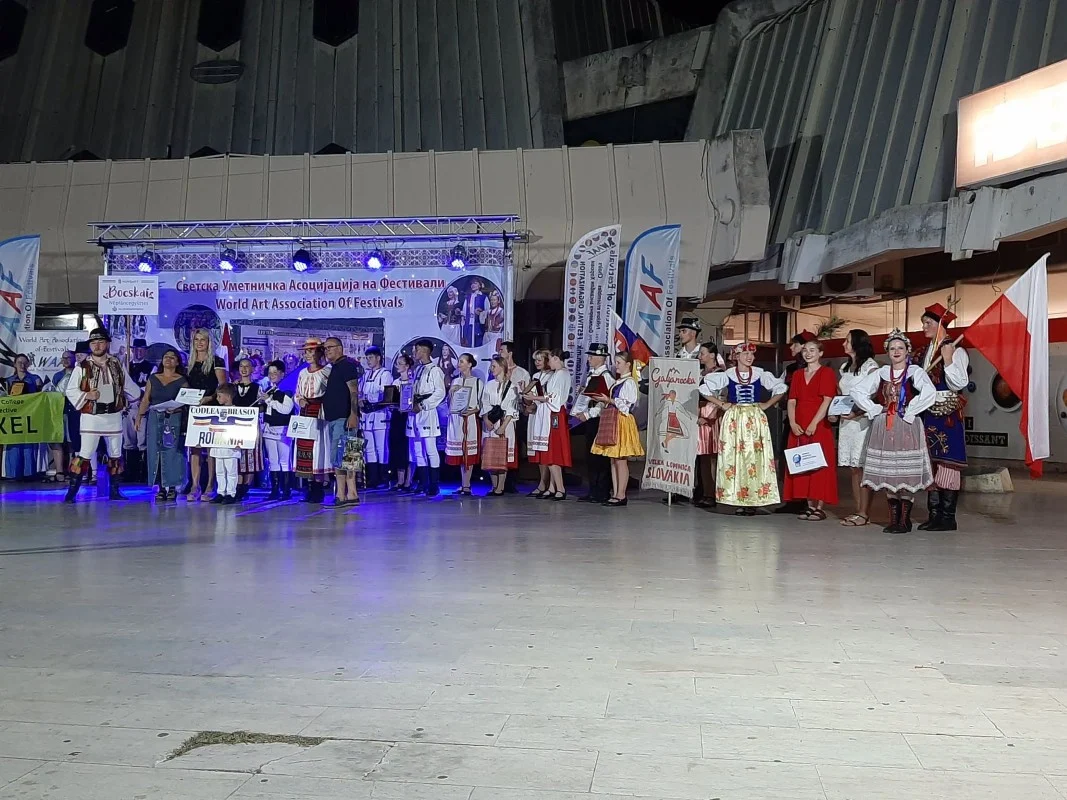 Zespół Pieśni i Tańca „Chorzów” reprezentował miasto na festiwalu w Czarnogórze / fot. UM Chorzów FB