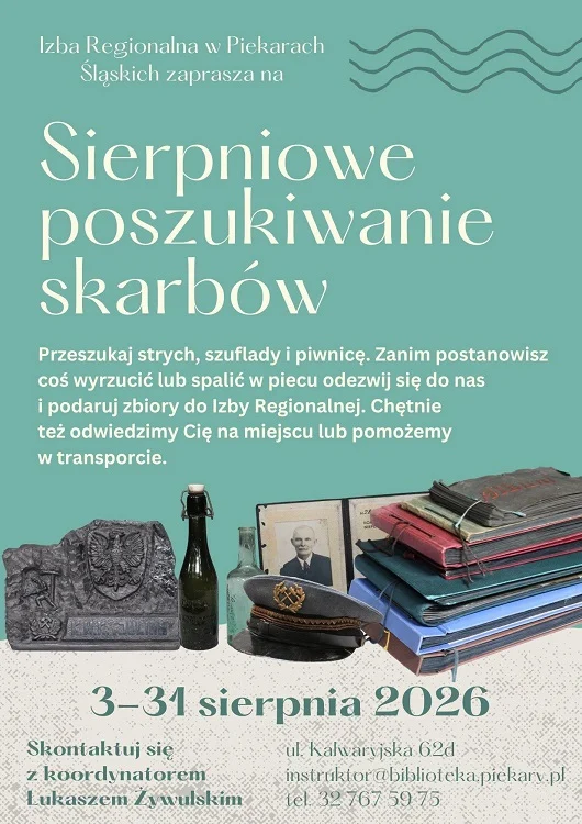 Piekary Śląskie zbierają lokalne pamiątki. Rusza wakacyjna akcja Izby Regionalnej / fot. UM Piekary Śląskie