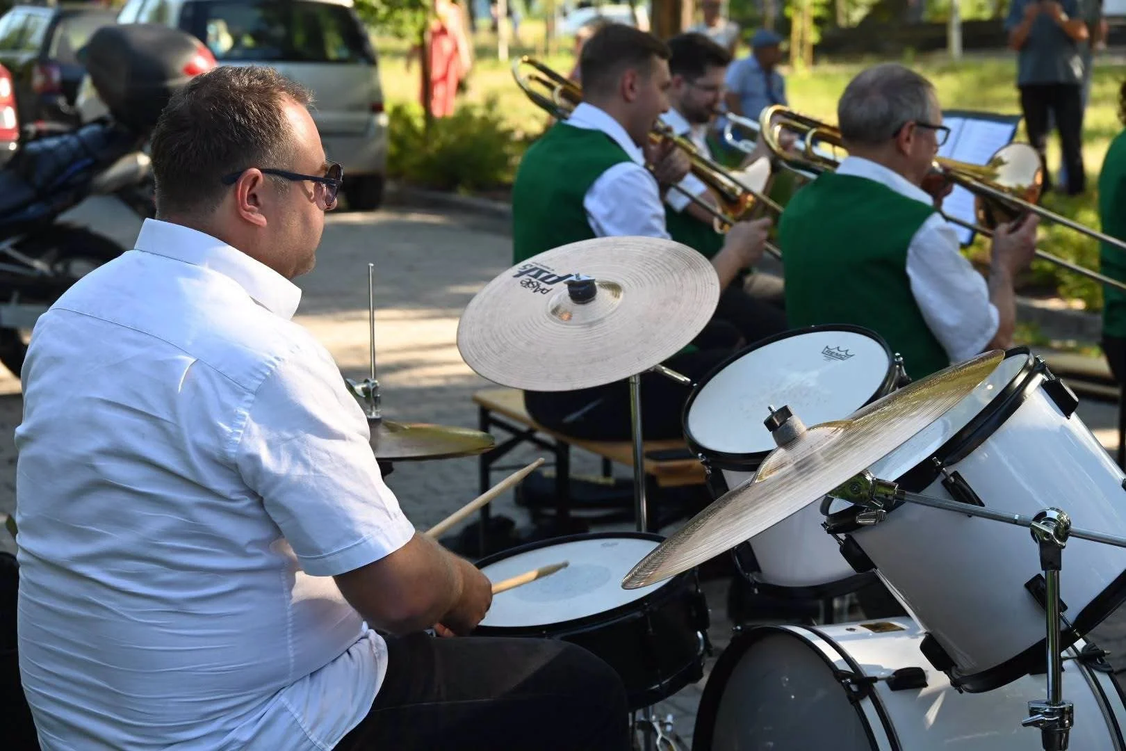Orkiestra Dęta Bielszowice zagrała w Kochłowicach. Kolejny koncert w Wirku / fot. UM Ruda Śląska