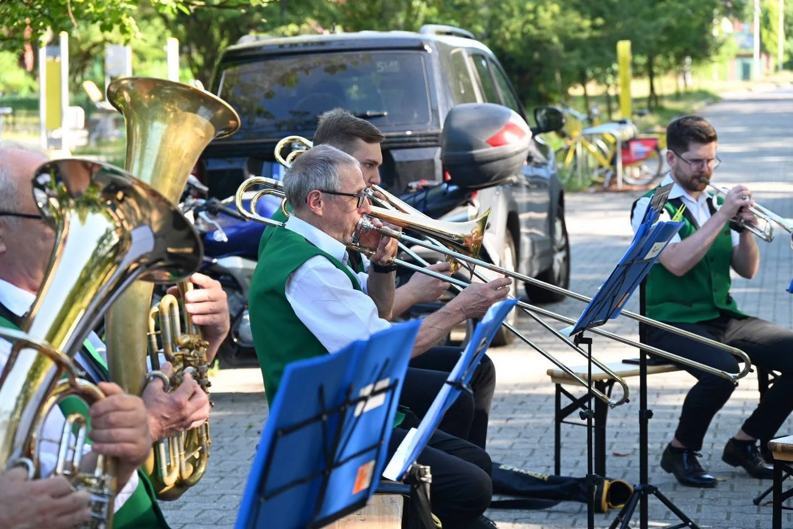 Orkiestra Dęta Bielszowice zagrała w Kochłowicach. Kolejny koncert w Wirku / fot. UM Ruda Śląska