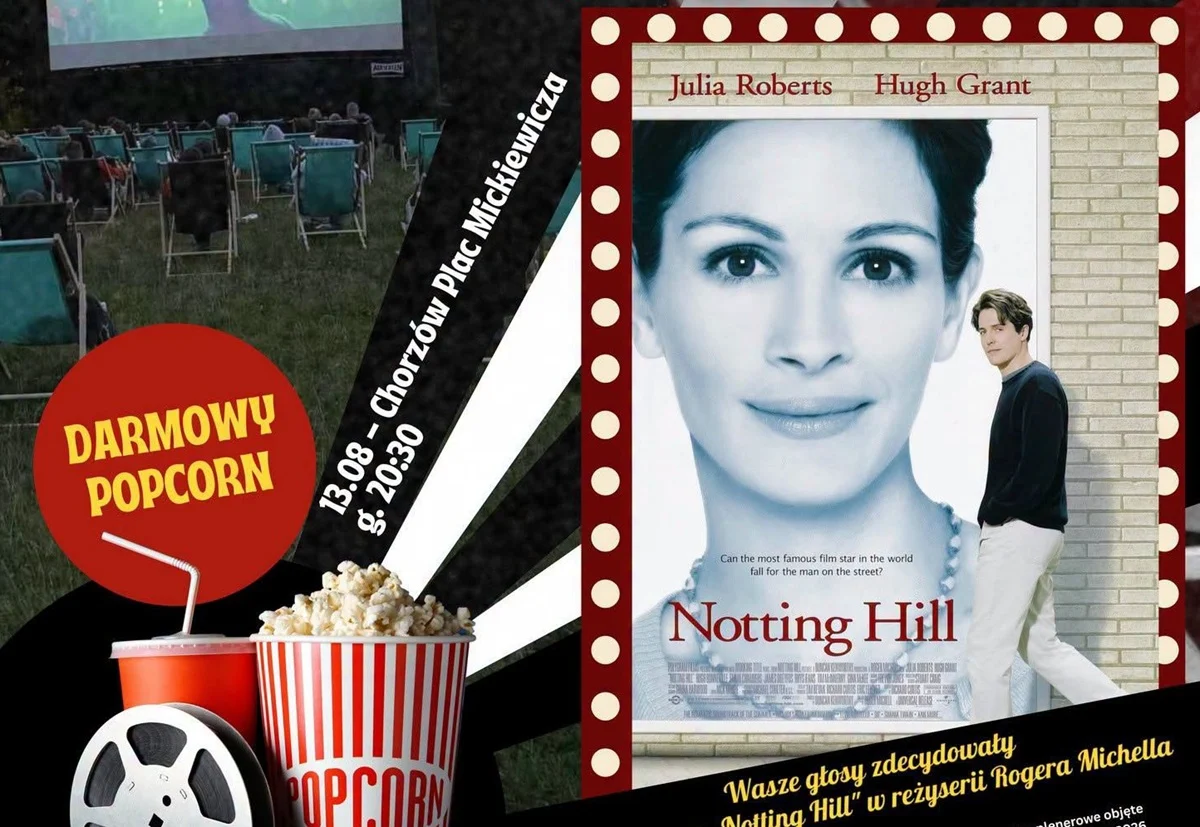 Letnie Kino Plenerowe w Chorzowie. W czwartek kultowa komedia romantyczna