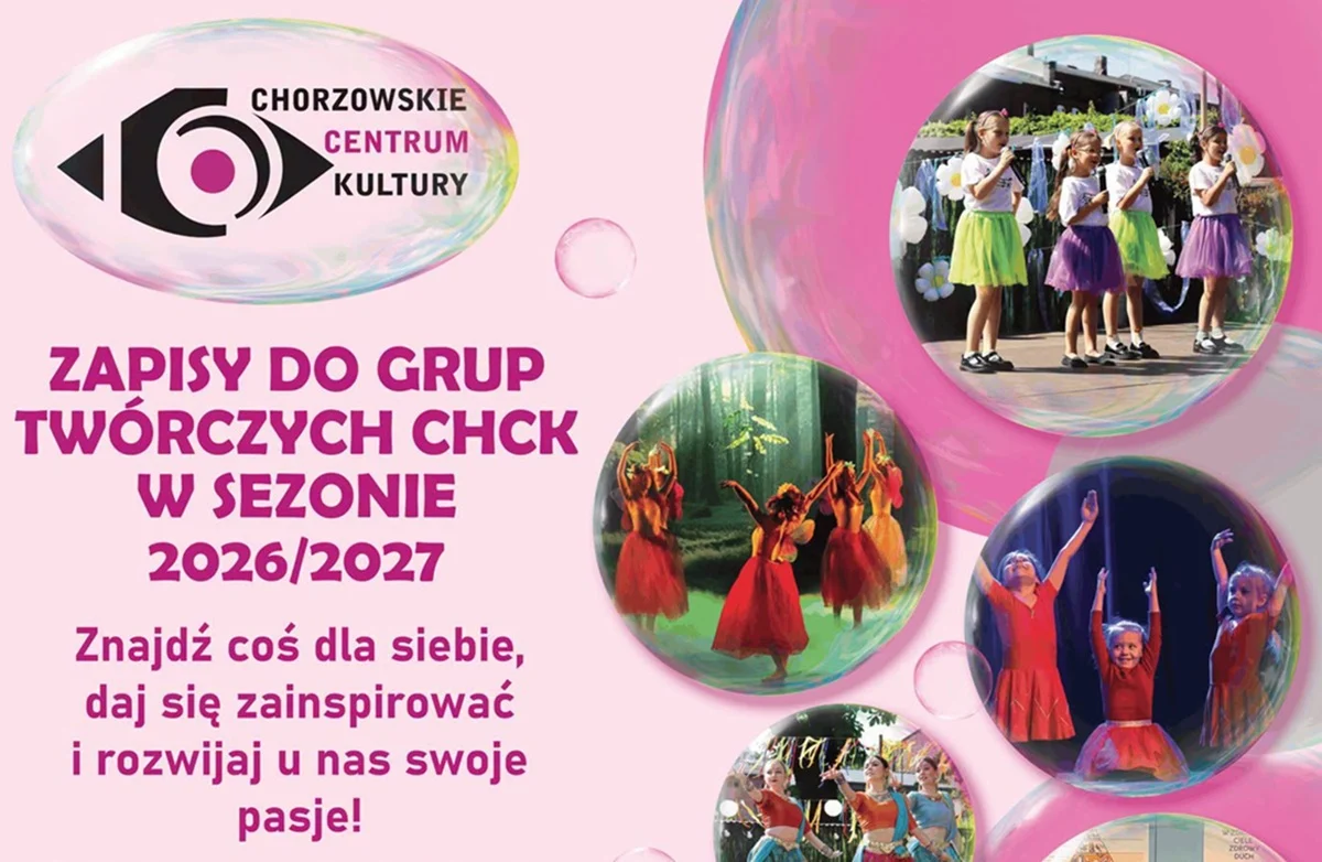 Nowy sezon w Chorzowskim Centrum Kultury. Ruszyły zapisy do grup twórczych
