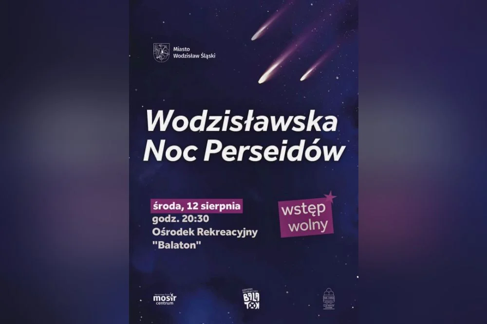 Wodzisławska Noc Perseidów na Balatonie już 12 sierpnia