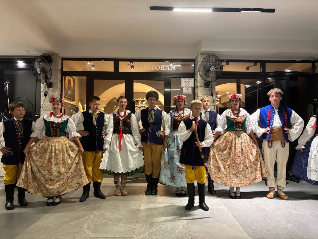 Zespół Pieśni i Tańca „Chorzów” reprezentował miasto na festiwalu w Czarnogórze / fot. UM Chorzów FB