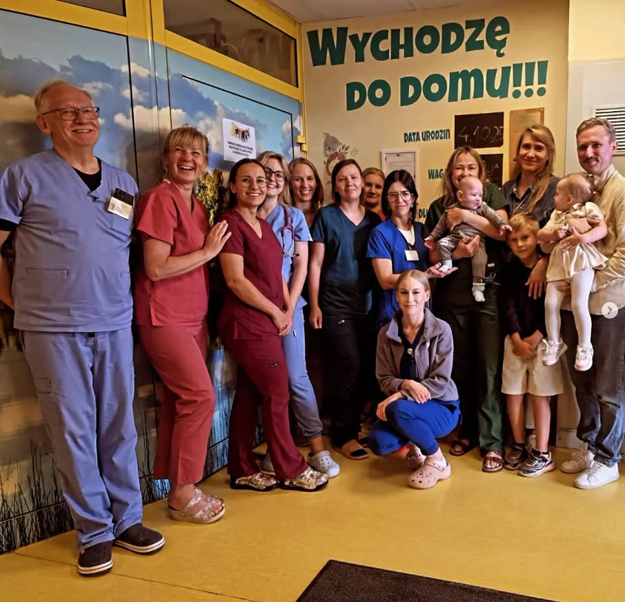 Urodził się w 23. tygodniu ciąży. Po 284 dniach Olek pojechał do domu