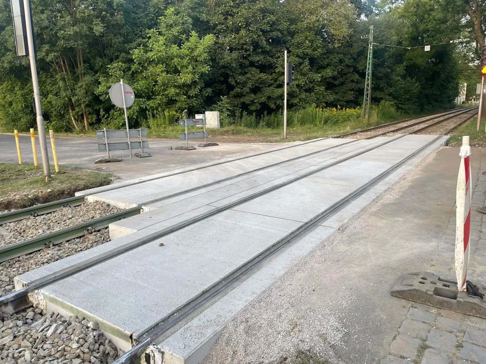 Dwa przejazdy tramwajowe w Zabrzu po modernizacji. Prace już się zakończyły / fot. Tramwaje Śląskie