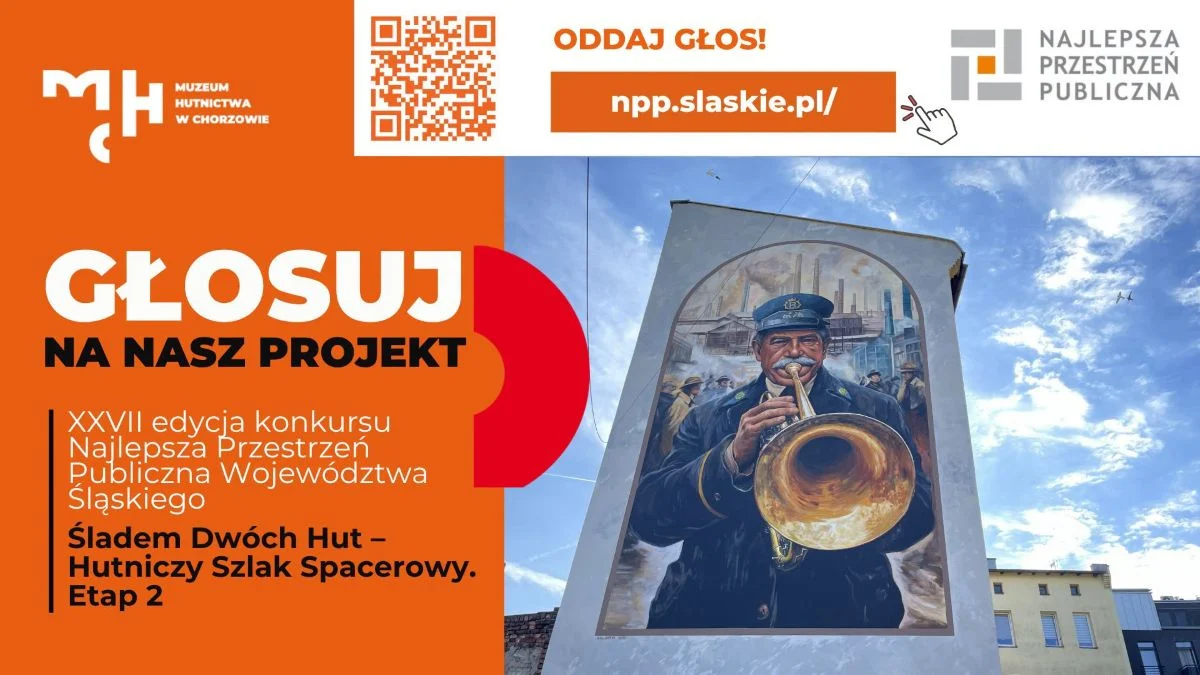 Chorzowskie murale walczą o tytuł najlepszych na Śląsku. Potrzebne są głosy mieszkańców