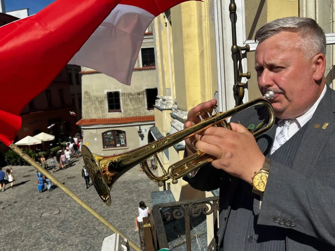 Chorzowski hejnał zabrzmiał w Lublinie. Reprezentował miasto na ogólnopolskim przeglądzie / fot. UM Chorzów FB