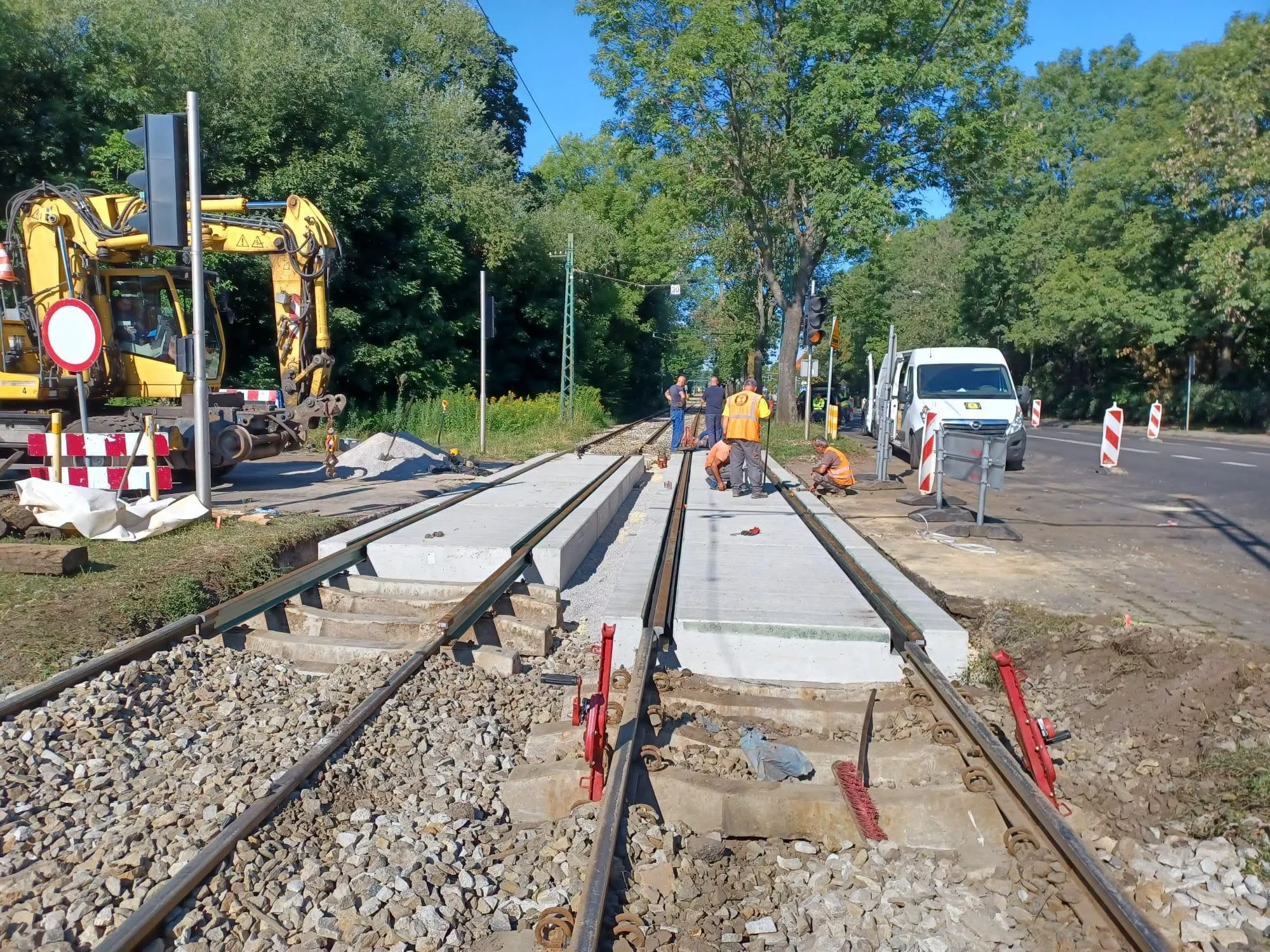 Dwa przejazdy tramwajowe w Zabrzu po modernizacji. Prace już się zakończyły / fot. Tramwaje Śląskie