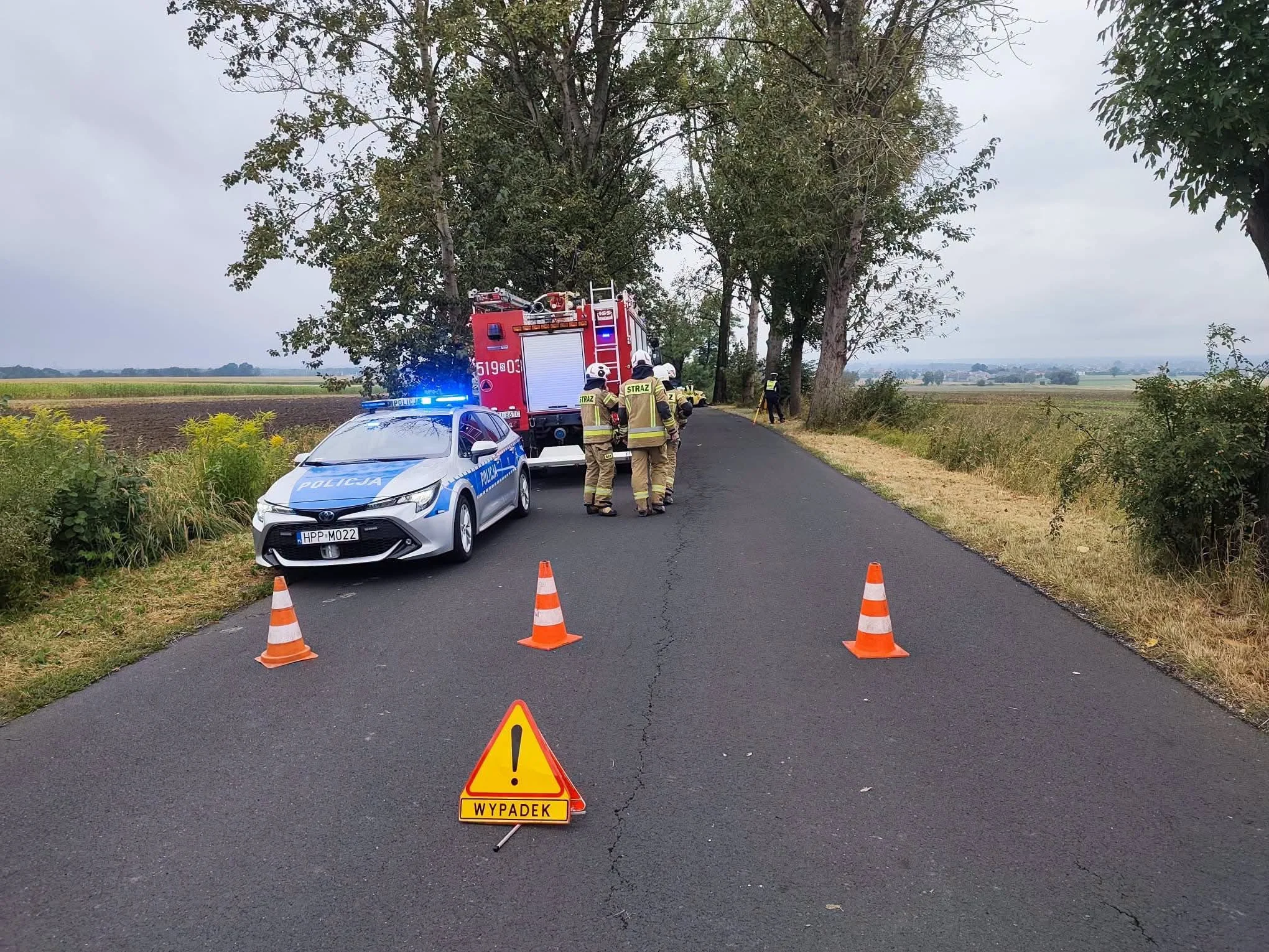 Tragiczny wypadek na ul. Chudowskiej. 50-latek zmarł w szpitalu