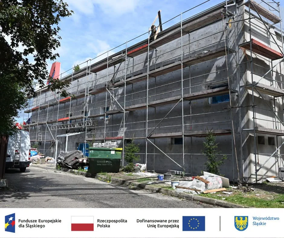 Cztery budynki w Rudzie Śląskiej przechodzą termomodernizację