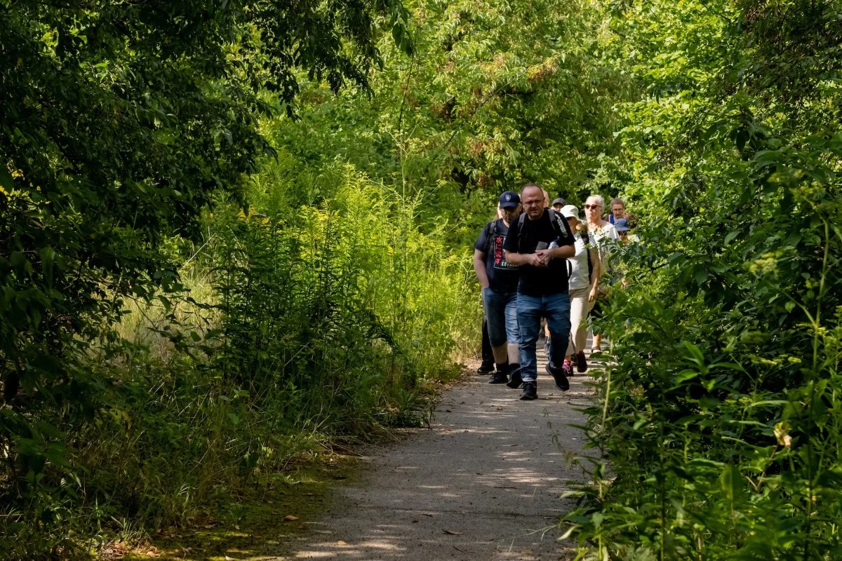 Przemysł ustąpił miejsca naturze. Bytomianie odkrywali niezwykłe Żabie Doły / fot. UM Bytom