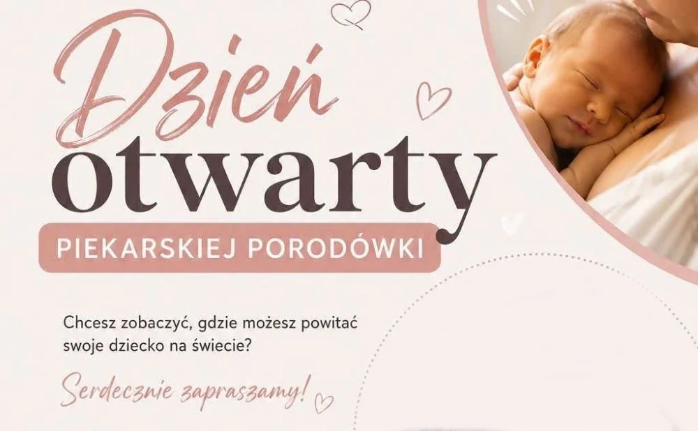 Dzień Otwarty Piekarskiej Porodówki 19 sierpnia. Obowiązują zapisy