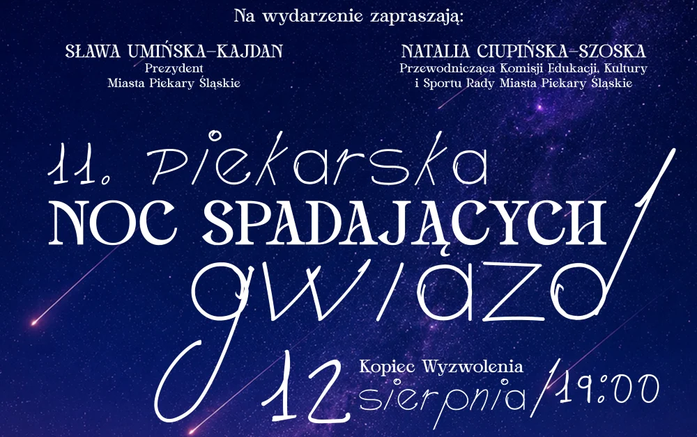 Perseidy i wielkie zaćmienie nad Piekarami. Uwaga na zmiany w ruchu przy Kopcu