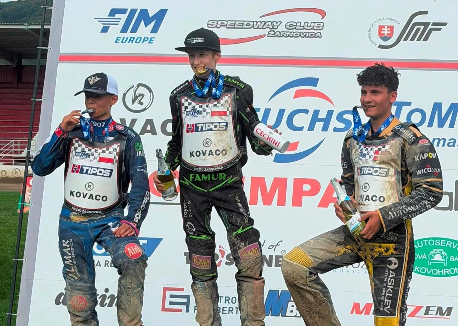 Franciszek Szczyrba z Wodzisławia mistrzem Europy w klasie 250cc na żużlu