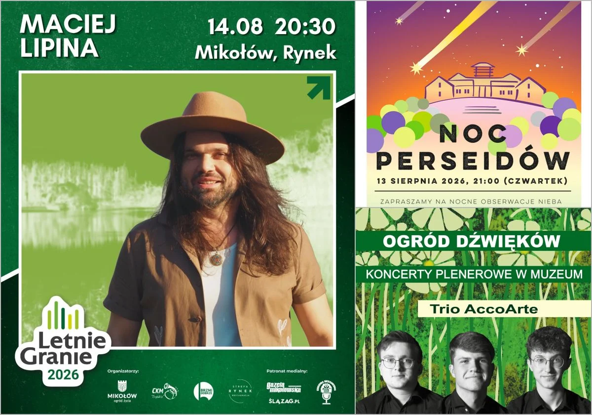 Perseidy, koncert na Rynku i sport. Tak zapowiadają się najbliższe dni w Mikołowie